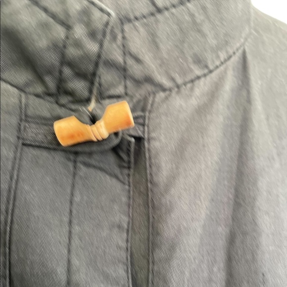 - Rare Vintage 1970’s Fleet Street Rain Shine Black Coat - Picture 5 of 14